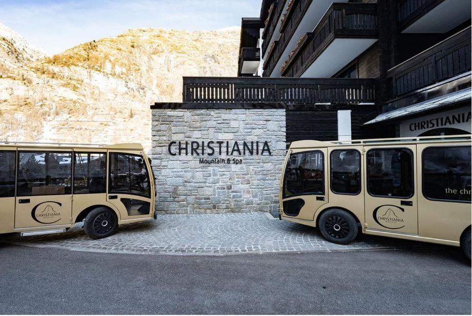 The Christiania Mountain Spa Resort Zermatt Exterior foto