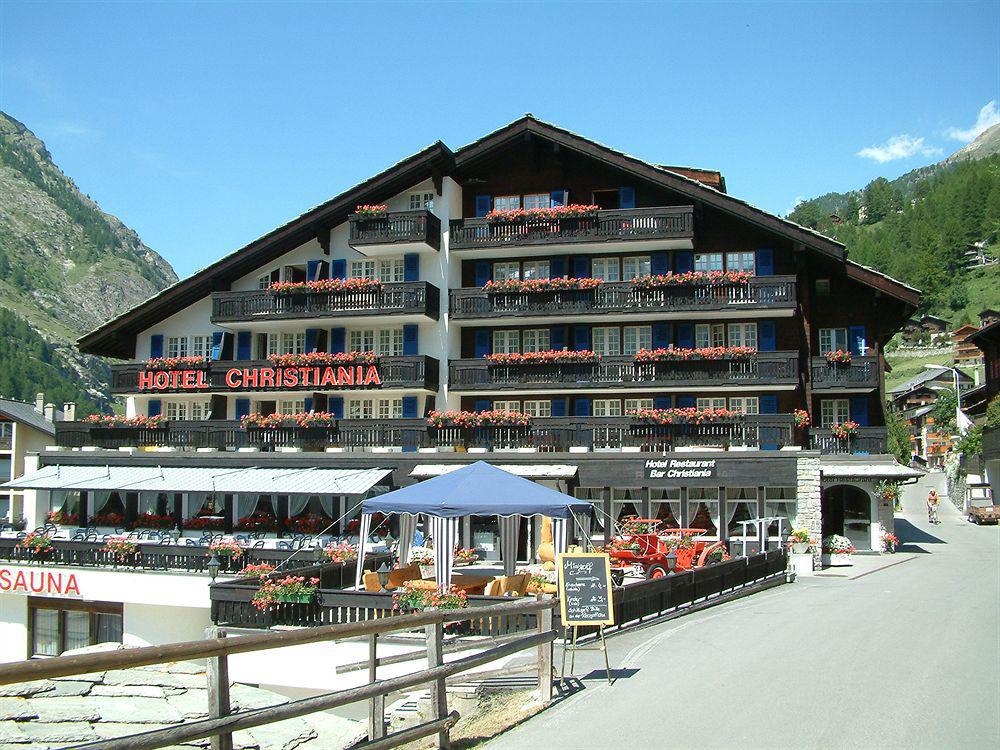 The Christiania Mountain Spa Resort Zermatt Exterior foto